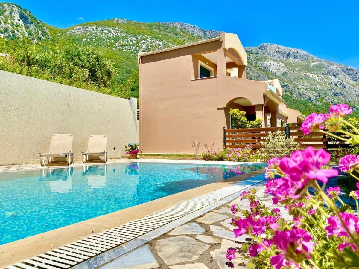 Villa Barbati Dream With Private Pool By Dadovillas Pyrgi  Exterior photo